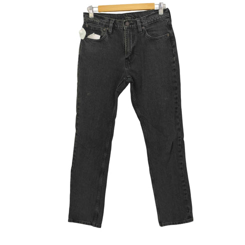 リーバイス Levis SKATEBOARDING SKATE SLIM 5 POCKET S&E CHINA PEAK ブラックデニム メンズ W30 L32