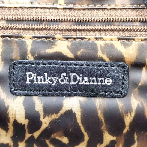 ピンキーアンドダイアン Pinky&Dianne 裏地レオパード カゴハンドバッグ レディース ONE SIZE