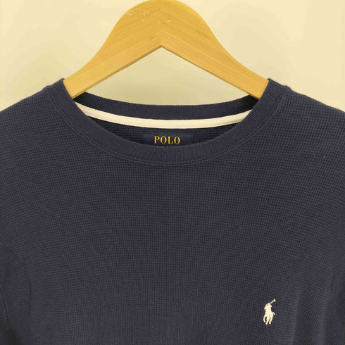 ポロラルフローレン POLO RALPH LAUREN ポニー 刺繍 サーマル カットソー メンズ import:M