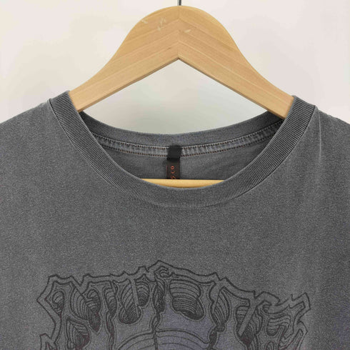 ヌーディージーンズ Nudie Jeans NAKED TRUTH EYES プリント 製品染 S/S Tシャツ メンズ import:M
