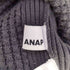 アナップ ANAP ワッフル クールネック トップス レディース FREE