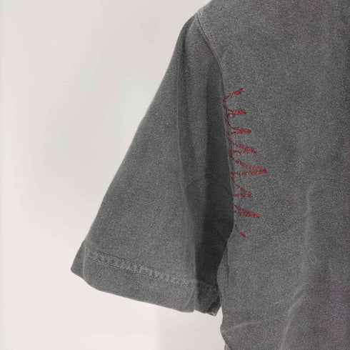 ニーキューイチニーキューゴーオム 291295=HOMME パッチワーク リペア加工 ステッチング ポケット Tシャツ メンズ JPN:2