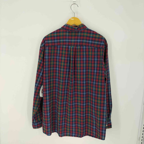 チャップス CHAPS L/S フロント刺繍 チェックワンポケットシャツ メンズ import:XXL
