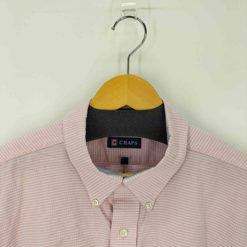 チャップス CHAPS L/S ワンポケットギンガムチェックシャツ メンズ import:XXL