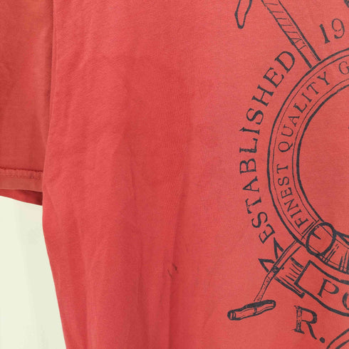 ポロバイラルフローレン Polo by RALPH LAUREN S/S フロントプリントTシャツ メンズ JPN:M