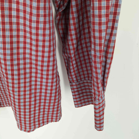 チャップス CHAPS 00S L/S ワンポケットギンガムチェックシャツ ワンポイント メンズ import:XXL