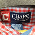 チャップス CHAPS 00S L/S ワンポケットギンガムチェックシャツ ワンポイント メンズ import:XXL