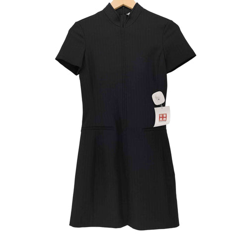 ザラ ZARA ピンストライプ ミニ ワンピース レディース import:XS