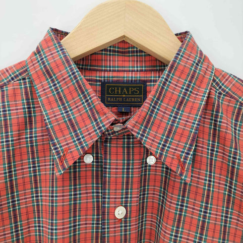 チャップスラルフローレン CHAPS RALPH LAUREN L/S チェック柄BDシャツ メンズ JPN:L