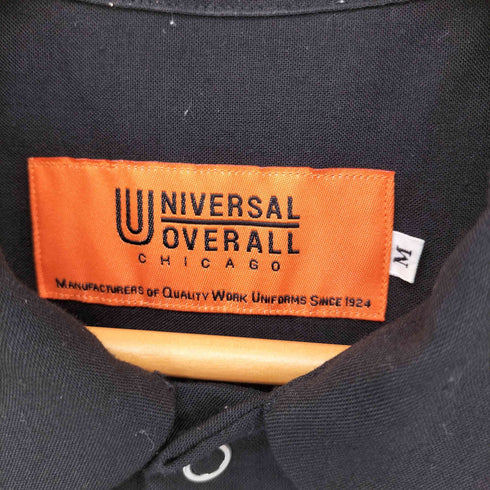 ユニバーサルオーバーオール UNIVERSAL OVERALL ポリウール半袖シャツ メンズ JPN:M
