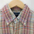 ラルフローレン RALPH LAUREN S/S CUSTOM FIT スモールポニー刺繍リネンチェック柄シャツ メンズ JPN:S
