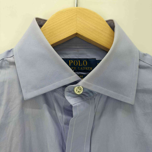 ポロバイラルフローレン Polo by RALPH LAUREN L/S SLIM FIT スモールポニー刺繍レギュラーシャツ メンズ 14 1/2
