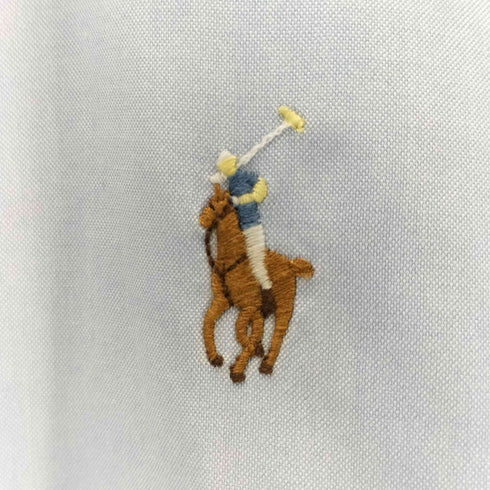 ポロバイラルフローレン Polo by RALPH LAUREN L/S SLIM FIT スモールポニー刺繍BDシャツ メンズ 14 1/2