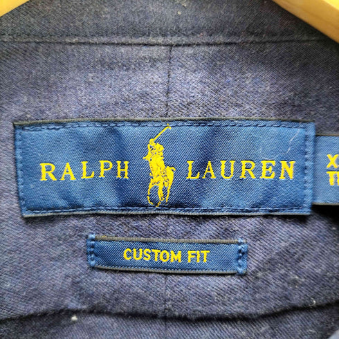 ポロバイラルフローレン Polo by RALPH LAUREN L/S SLIM FIT スモールポニー刺繍BDシャツ メンズ JPN:XS