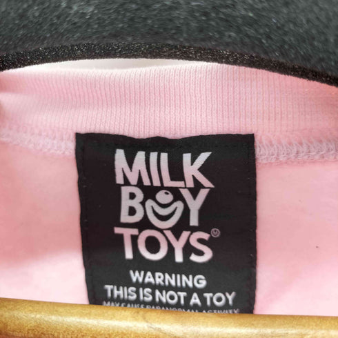 ミルクボーイ MILKBOY プリントスウェットプルオーバー オーバーサイズ くま パンク レディース