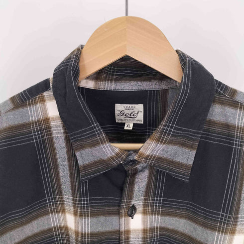 ゴールドトウヨウエンタープライズ GOLD 東洋エンタープライズ 23SS  TWILL CHECK REGULAR SHIRT   メンズ JPN:XL