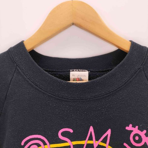 フルーツオブザルーム FRUIT OF THE LOOM USA製 COSMIC Thing ラグランスウェット メンズ JPN:XL