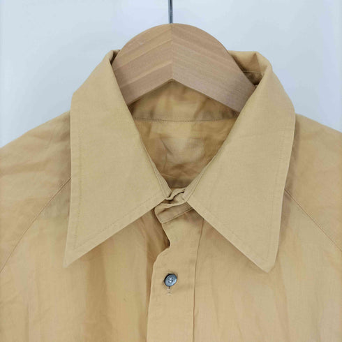 60-70S WPL1553 デカ襟 ポケット L/S シャツ メンズ 16 32/33