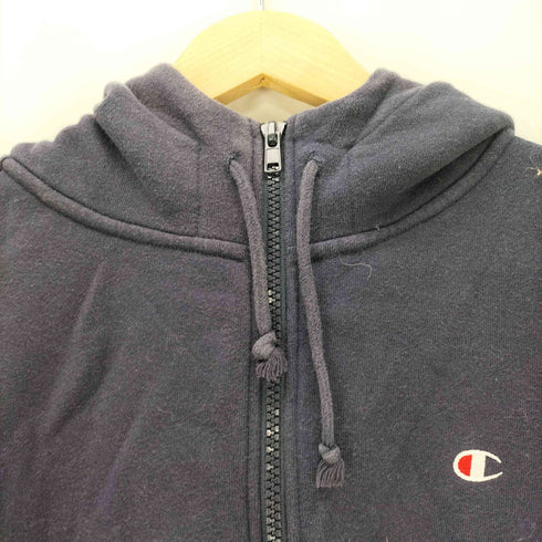 チャンピオン Champion ロゴ刺繍 ジップアップパーカー レディース JPN:M