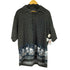 ODO 総柄 スカル S/S アロハシャツ メンズ import:L