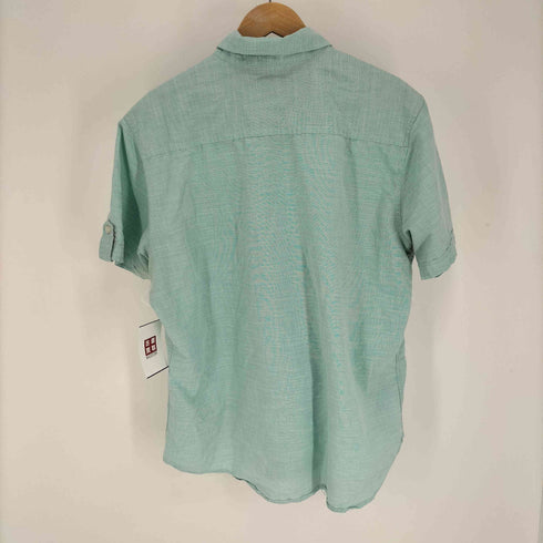 PD&C ポリコットン フラップポケット S/S シャツ メンズ import:XL