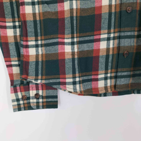 ディッキーズ Dickies Jameson Whiskey Flannel Shirt Green Plaid メンズ JPN:M