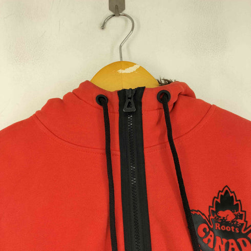 Roots CANADA 裏起毛 ジップアップパーカー メンズ import:S