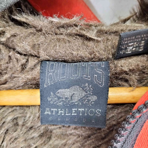 Roots CANADA 裏起毛 ジップアップパーカー メンズ import:S