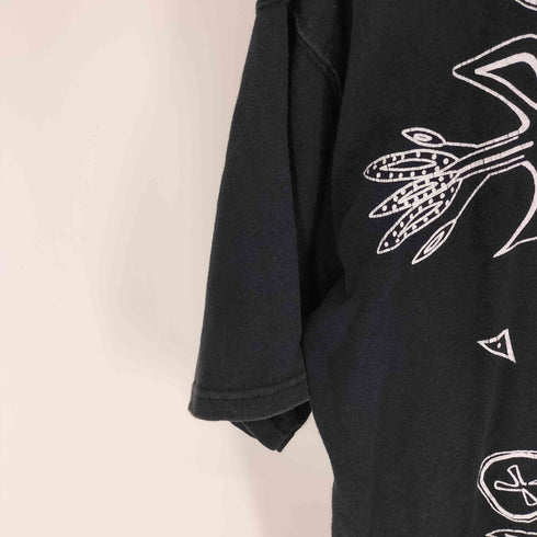 リコ RICO 地上絵 プリント S/S スウェット Tシャツ メンズ