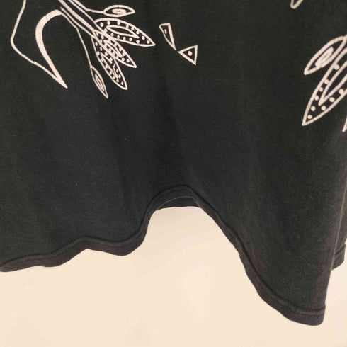 リコ RICO 地上絵 プリント S/S スウェット Tシャツ メンズ