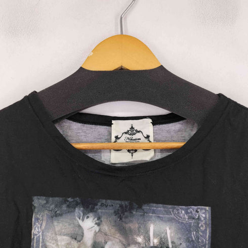 NIKAISM フロントプリント ドルマンスリーブTシャツ レディース