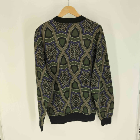 ジョルジュレッシュ GEORGES RECH HOMME 総柄 ウール混 アクリル ニット メンズ