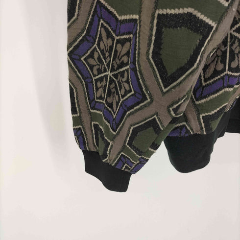 ジョルジュレッシュ GEORGES RECH HOMME 総柄 ウール混 アクリル ニット メンズ