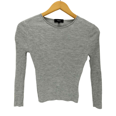 セオリー theory Regal Wool Slim Rib PO B レディース JPN:S