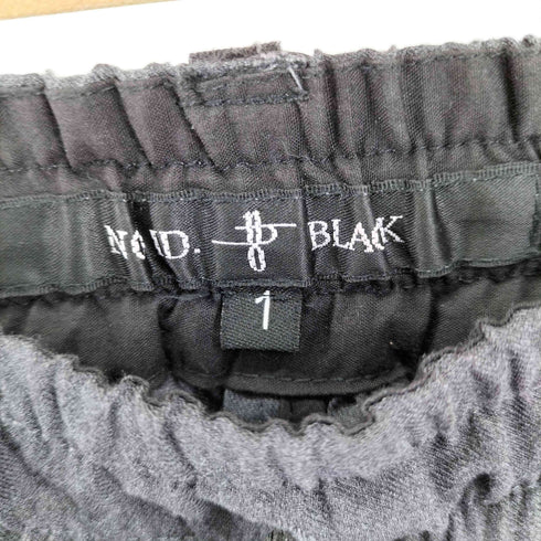 ノーアイディーブラック NO ID.BLACK ギャザーバギートラウザーズ メンズ 1