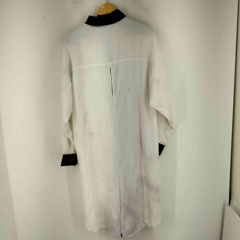 ノーアイディーブラック NO ID.BLACK クレリックZIPロングSH シャツ レディース ONE SIZE