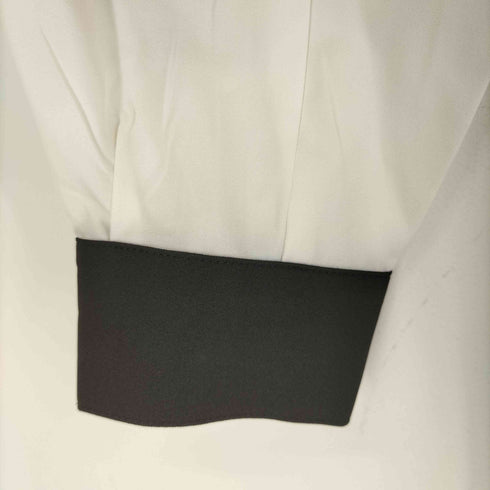 ノーアイディーブラック NO ID.BLACK クレリックZIPロングSH シャツ レディース ONE SIZE