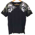 ザラ ZARA 総柄プリントS/S Tシャツ メンズ M