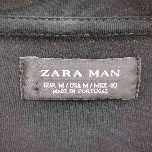 ザラ ZARA 総柄プリントS/S Tシャツ メンズ M