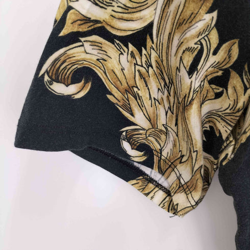 ザラ ZARA 総柄プリントS/S Tシャツ メンズ M