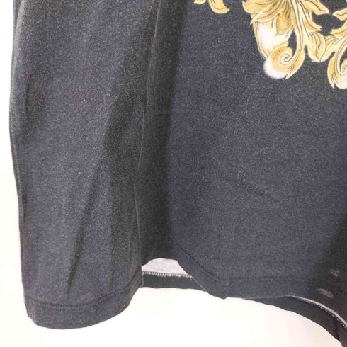 ザラ ZARA 総柄プリントS/S Tシャツ メンズ M