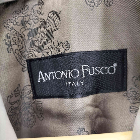 アントニオフスコ ANTONIO FUSCO エンブレム 総柄 ライナー トレンチコート メンズ import:L
