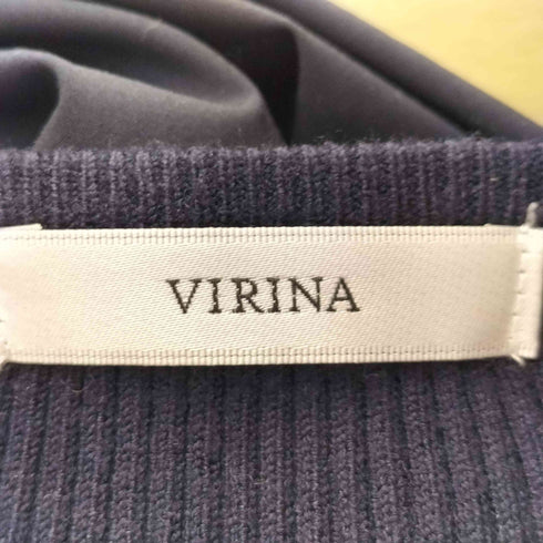 VIRINA 袖パール ニットワンピース レディース JPN:XS
