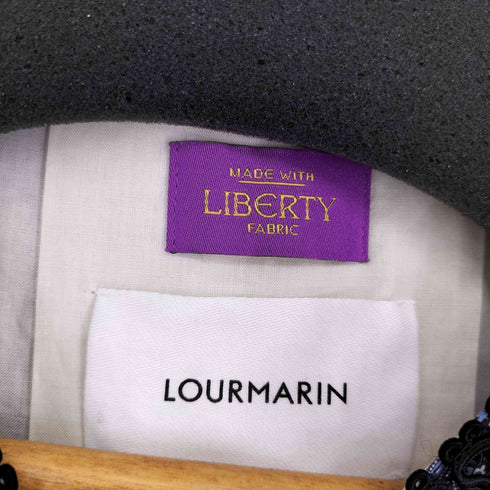 LOURMARIN 衿ぐりブレード裏地付きジャケット レディース
