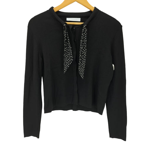 アベニールエトワール Aveniretoile ドットボウタイ ニットブラウス レディース 36