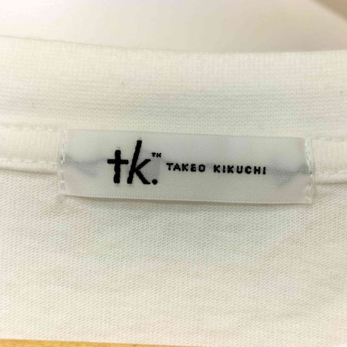 ティーケータケオキクチ tk. TAKEO KIKUCHI 24SS ヴィンテージ ロゴTシャツ オーバーサイズTシャツ メンズ M
