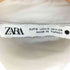 ザラ ZARA ノットディテールポプリンシャツ レディース import:S