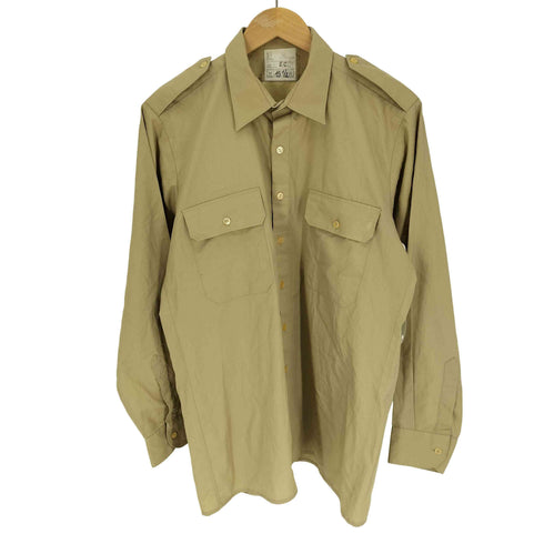 ダッチアーミー DUTCH ARMY 80S オフィサー ミリタリー シャツ 87年製 メンズ 15 1/2