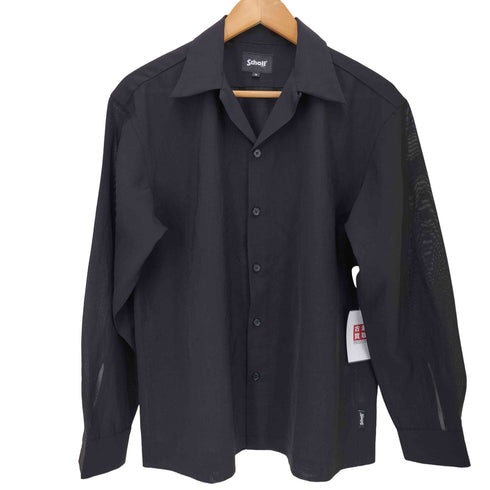 ショット Schott L/S 開襟シャツ メンズ import:M