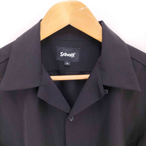ショット Schott L/S 開襟シャツ メンズ import:M